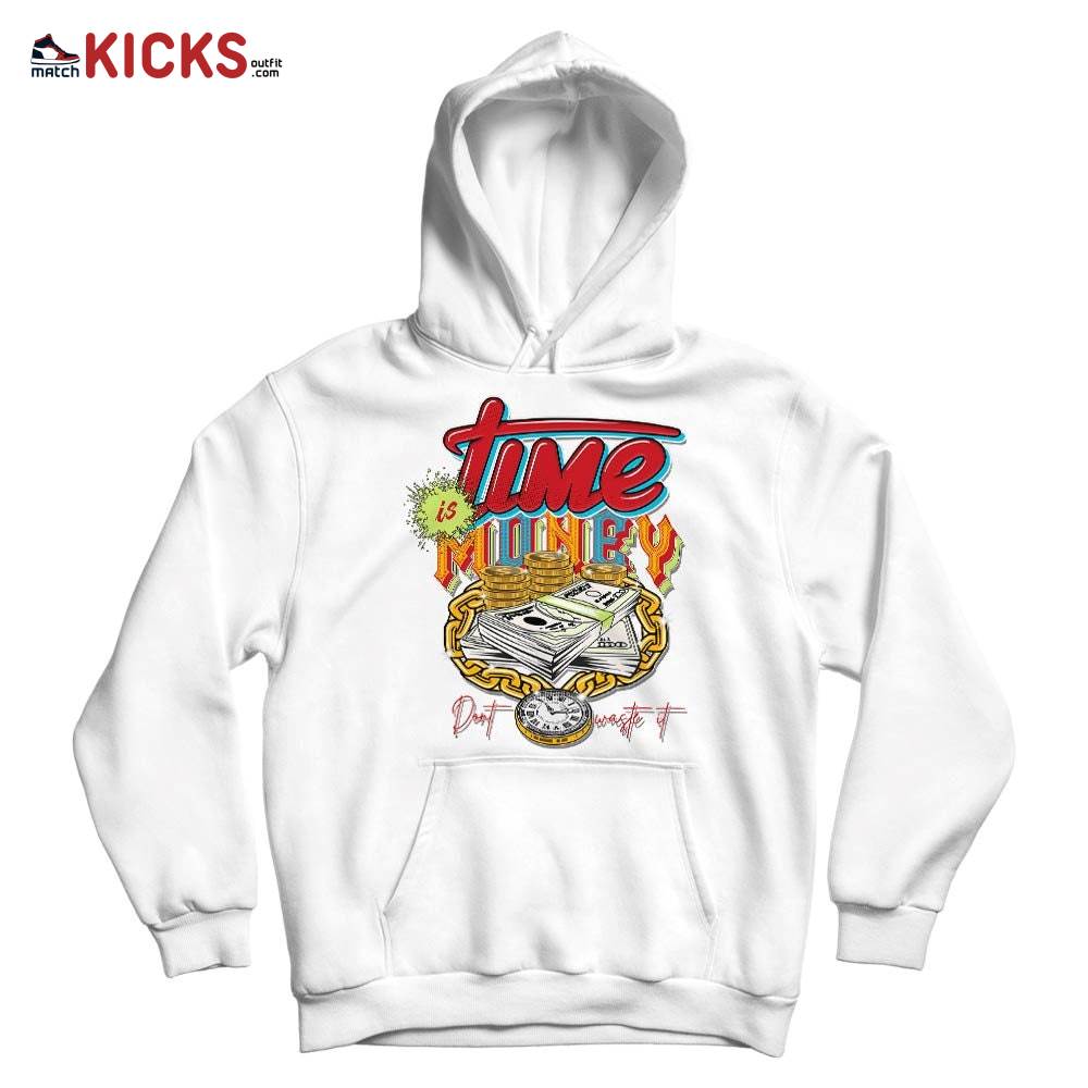 Time is Money Sneaker Shirt Match Fruity Pebbles Shoes, Dunk Low Fruity Pebbles MKO T-Shirt Time is Money Sneaker Shirt Match Fruity Pebbles Shoes, Dunk Low Fruity Pebbles MKO T-Shirt