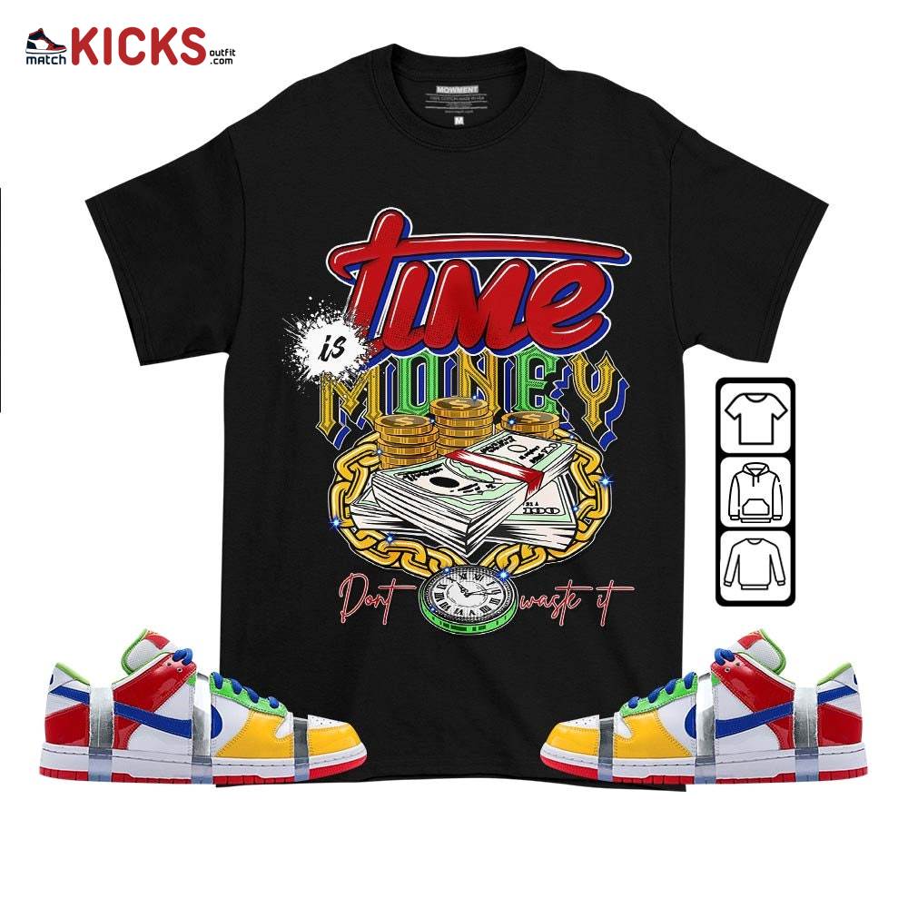 Time is Money Sneaker Shirt Match SB Dunk Low eBay, SB Dunk Low Sandy MKO T-Shirt