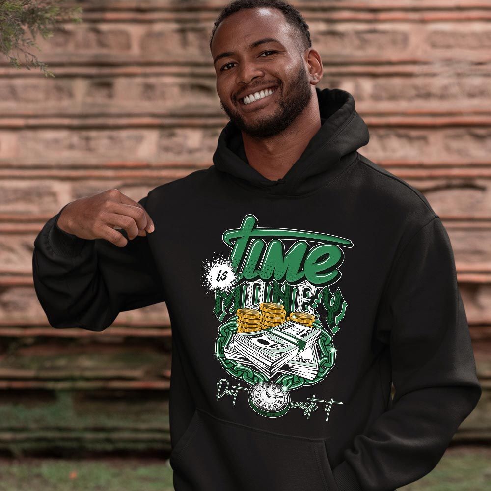 Time is Money Sneaker Shirt Match SP Pine Green, Air Ship SP Pine Green MKO T-Shirt Time is Money Sneaker Shirt Match SP Pine Green, Air Ship SP Pine Green MKO T-Shirt