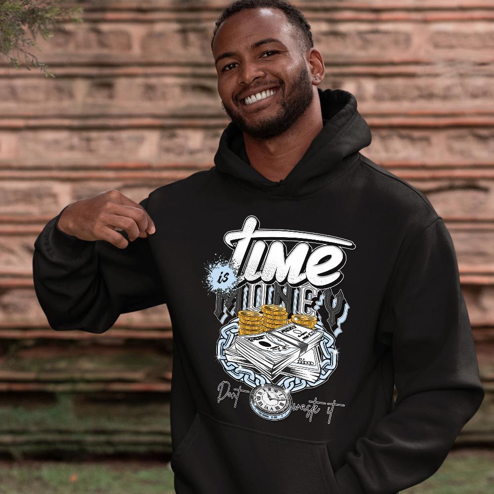 Time is Money Sneaker Shirt Match Uptempo Cobalt Bliss, Air More Uptempo Cobalt Bliss MKO T-Shirt Time is Money Sneaker Shirt Match Uptempo Cobalt Bliss, Air More Uptempo Cobalt Bliss MKO T-Shirt