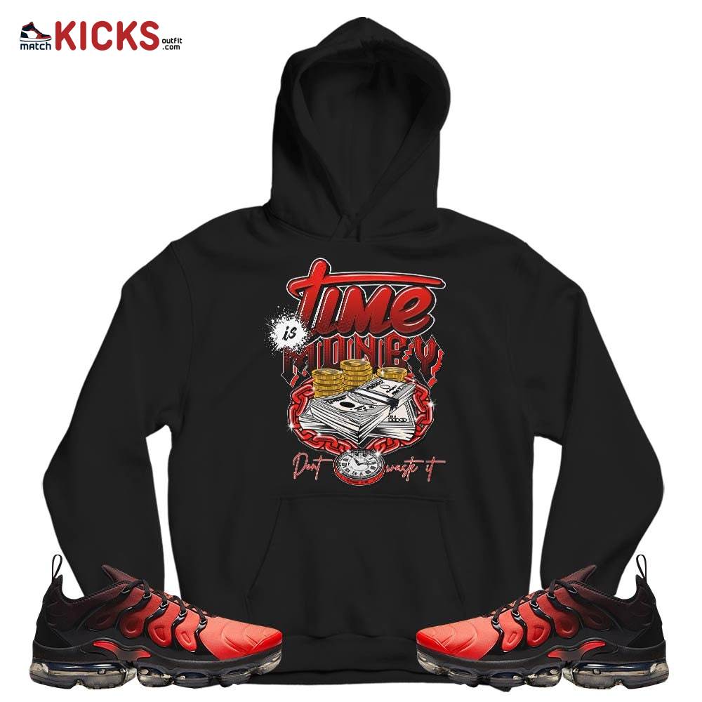 Time is Money Sneaker Shirt Match Vapormax Plus Red Black, Air VaporMax Plus Darth Maul MKO T-Shirt Time is Money Sneaker Shirt Match Vapormax Plus Red Black, Air VaporMax Plus Darth Maul MKO T-Shirt