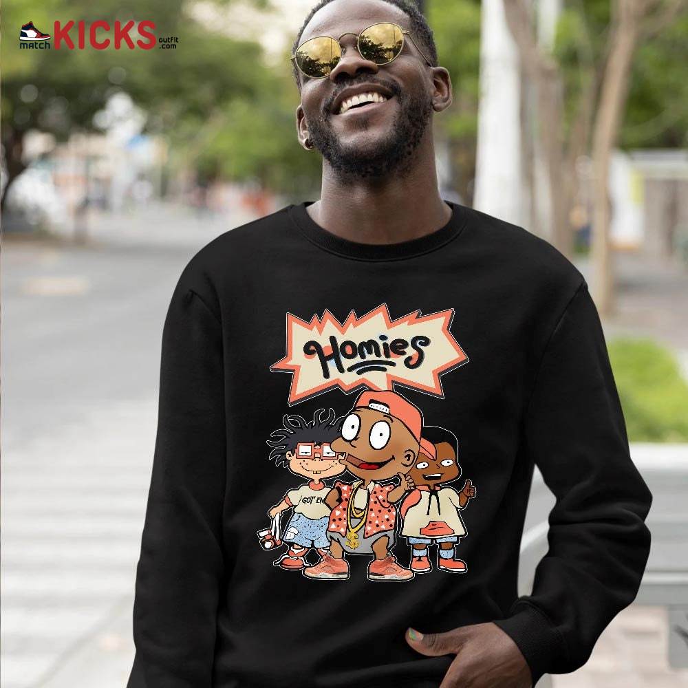 Tommy Homies Sneaker Shirt Match Crimson Bliss 5s, Jordan 5 DJ Khaled Crimson Bliss MKO T-Shirt Tommy Homies Sneaker Shirt Match Crimson Bliss 5s, Jordan 5 DJ Khaled Crimson Bliss MKO T-Shirt