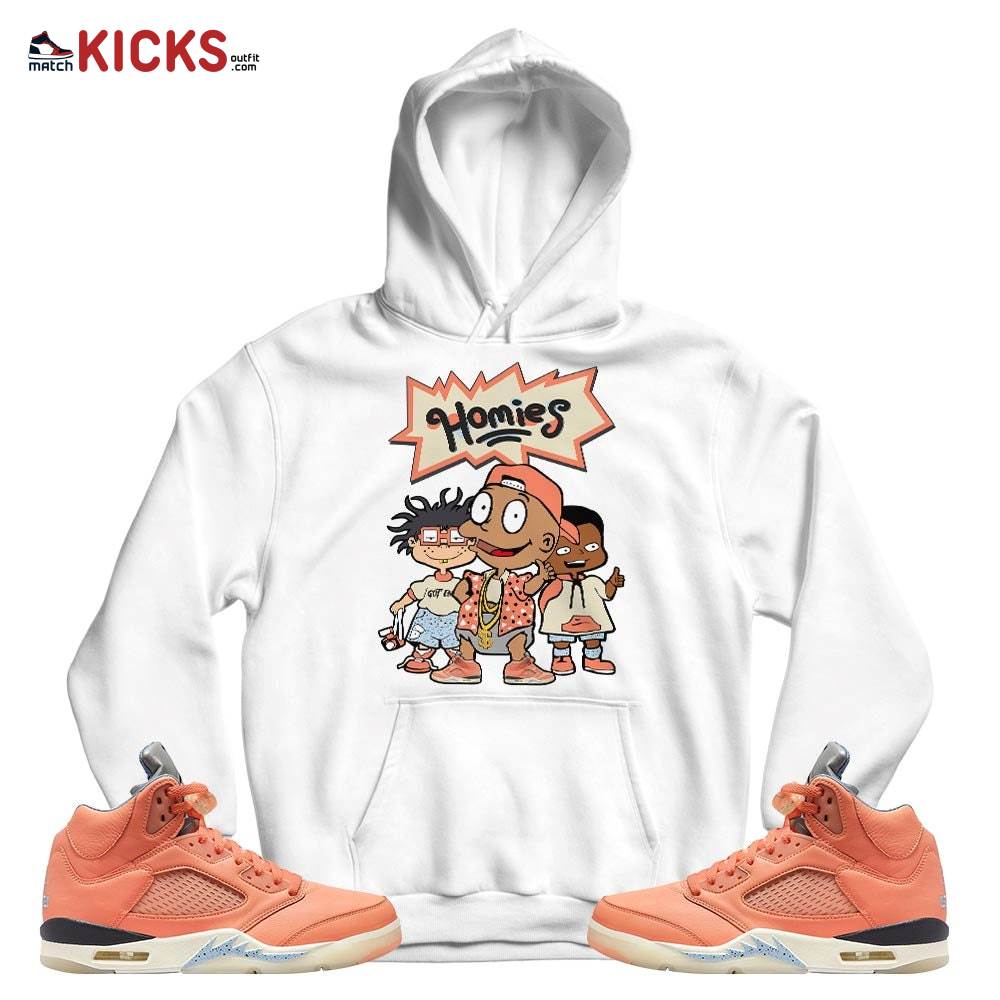 Tommy Homies Sneaker Shirt Match Crimson Bliss 5s, Jordan 5 DJ Khaled Crimson Bliss MKO T-Shirt Tommy Homies Sneaker Shirt Match Crimson Bliss 5s, Jordan 5 DJ Khaled Crimson Bliss MKO T-Shirt