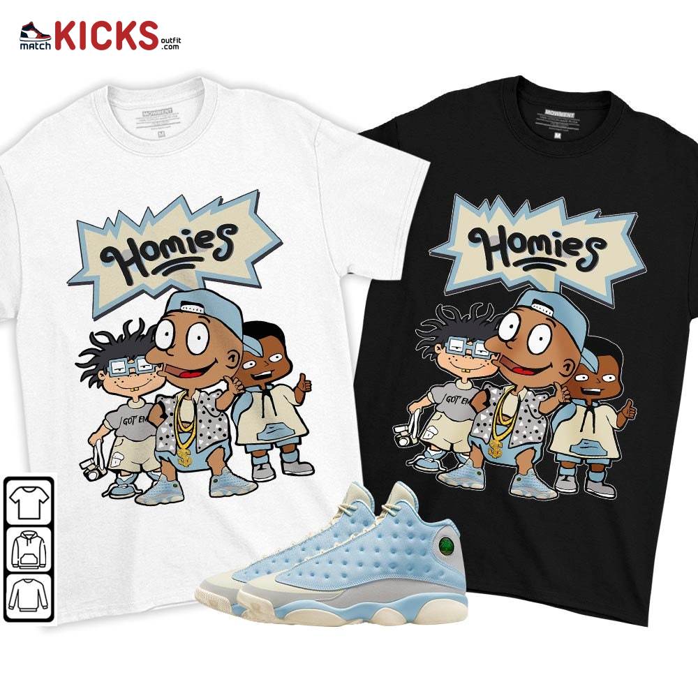 Tommy Homies Sneaker Shirt Match SoleFly 13s, Jordan 13 Retro SoleFly MKO T-Shirt Tommy Homies Sneaker Shirt Match SoleFly 13s, Jordan 13 Retro SoleFly MKO T-Shirt
