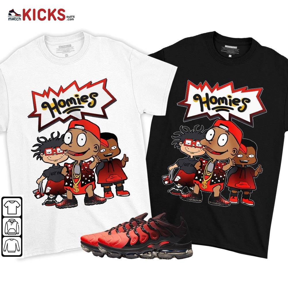 Tommy Homies Sneaker Shirt Match Vapormax Plus Red Black, Air VaporMax Plus Darth Maul MKO T-Shirt Tommy Homies Sneaker Shirt Match Vapormax Plus Red Black, Air VaporMax Plus Darth Maul MKO T-Shirt
