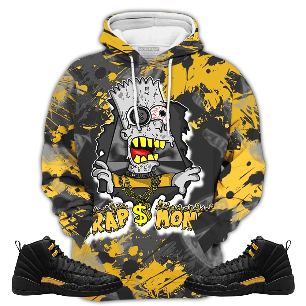 Traps Money Drip Sneaker Shirt Match Black Taxi 12S, Jordan 12 Retro Black Taxi Hoodie Sweatshirt Tee All Over Print MKO Shirt Traps Money Drip Sneaker Shirt Match Black Taxi 12S, Jordan 12 Retro Black Taxi Hoodie Sweatshirt Tee All Over Print MKO Shirt