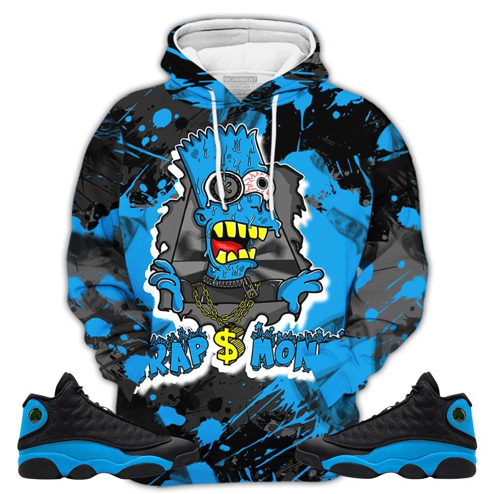 Traps Money Drip Sneaker Shirt Match Black University Blue 13S, Jordan 13 Black University Blue 2022 Hoodie Sweatshirt Tee All Over Print MKO Shirt Traps Money Drip Sneaker Shirt Match Black University Blue 13S, Jordan 13 Black University Blue 2022 Hoodie Sweatshirt Tee All Over Print MKO Shirt