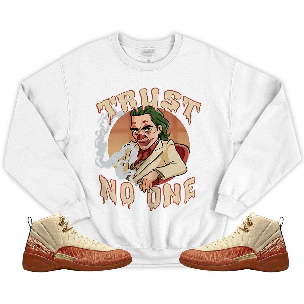 Trust No One Sneaker Shirt Match Eastside Golf 12s, Jordan 12 Retro Eastside Golf MKO T-Shirt Trust No One Sneaker Shirt Match Eastside Golf 12s, Jordan 12 Retro Eastside Golf MKO T-Shirt