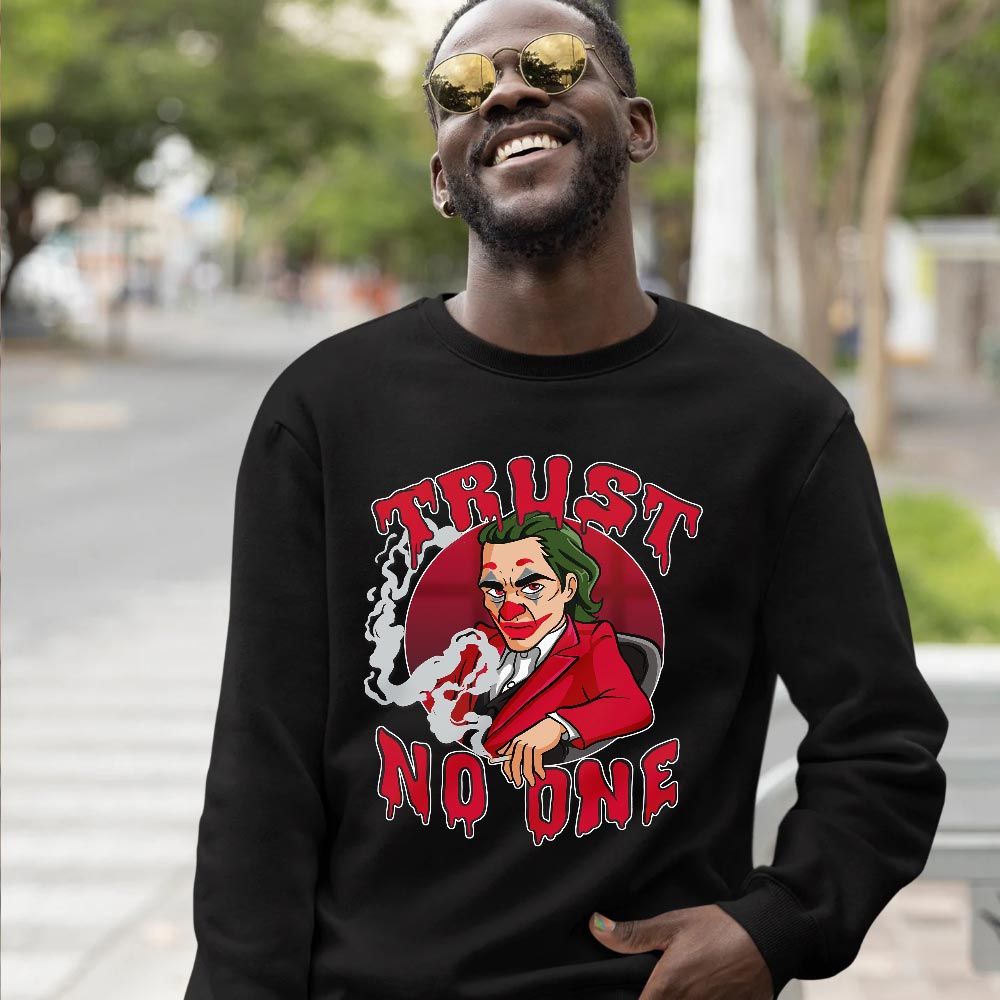 Trust No One Sneaker Shirt Match High OG Chicago 1s, Jordan 1 Lost Found Chicago MKO T-Shirt Trust No One Sneaker Shirt Match High OG Chicago 1s, Jordan 1 Lost Found Chicago MKO T-Shirt