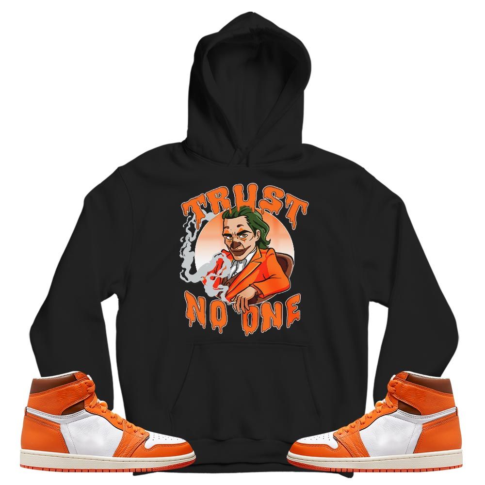 Trust No One Sneaker Shirt Match High OG Starfish 1s, Jordan 1 Retro High OG Starfish MKO T-Shirt
