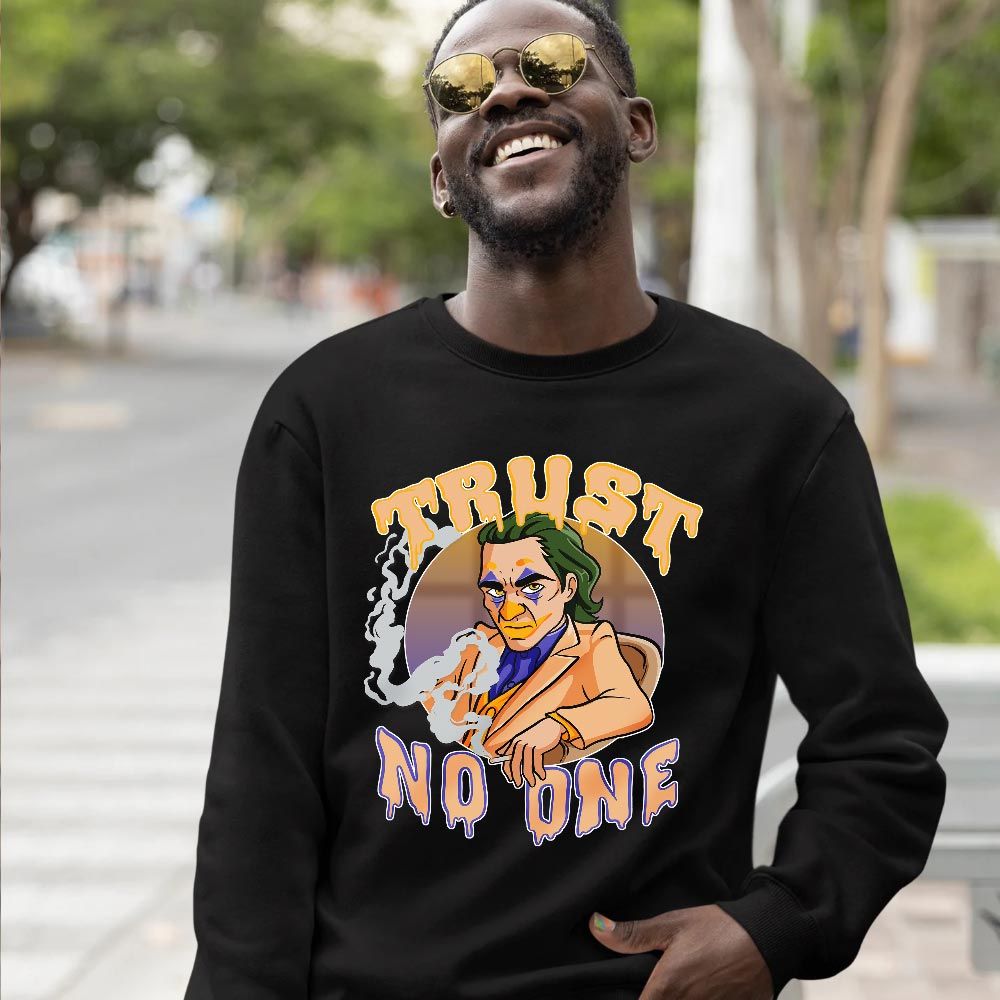 Trust No One Sneaker Shirt Match Vachetta Tan 7s, Jordan 7 SE Afrobeats MKO T-Shirt Trust No One Sneaker Shirt Match Vachetta Tan 7s, Jordan 7 SE Afrobeats MKO T-Shirt