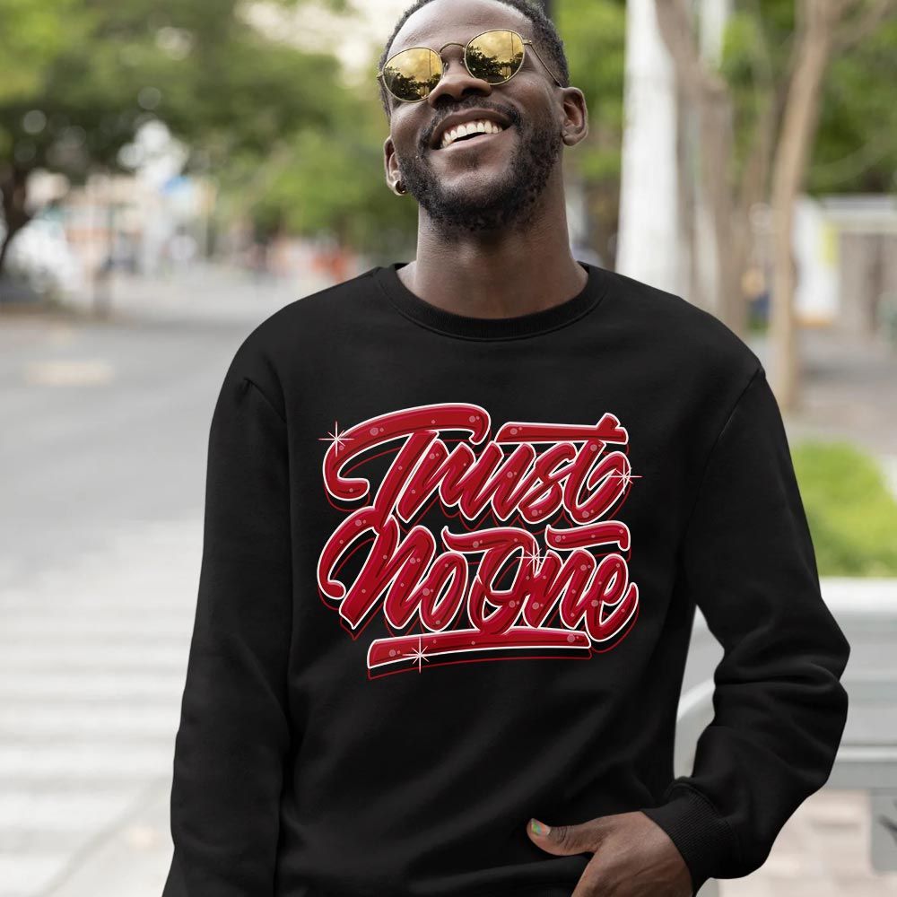 Trust No One Youth Sneaker Shirt Match 2 Chicago Varsity Red, Jordan Retro 2 Chicago MKO T-Shirt Trust No One Youth Sneaker Shirt Match 2 Chicago Varsity Red, Jordan Retro 2 Chicago MKO T-Shirt