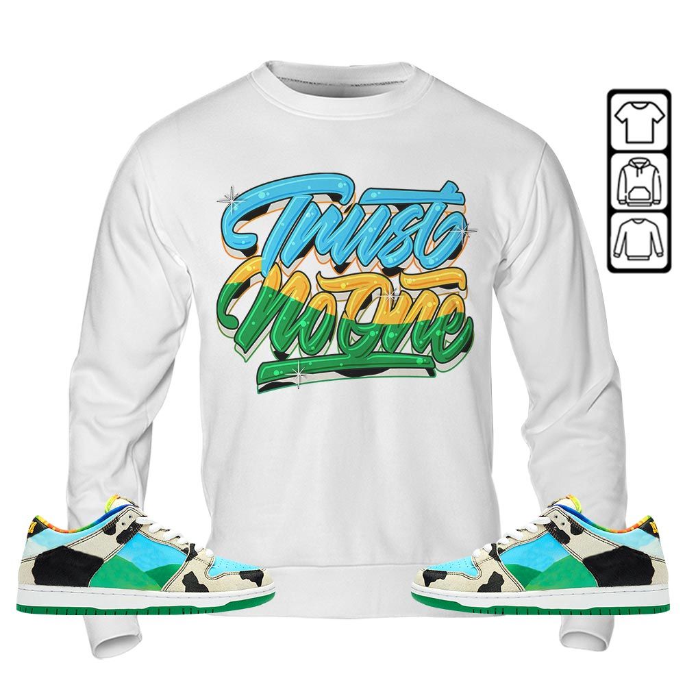 Trust No One Youth Sneaker Shirt Match Chunky Dunky, SB Dunk Chunky Dunky MKO T-Shirt Trust No One Youth Sneaker Shirt Match Chunky Dunky, SB Dunk Chunky Dunky MKO T-Shirt