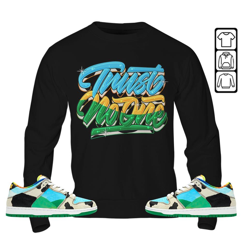 Trust No One Youth Sneaker Shirt Match Chunky Dunky, SB Dunk Chunky Dunky MKO T-Shirt Trust No One Youth Sneaker Shirt Match Chunky Dunky, SB Dunk Chunky Dunky MKO T-Shirt