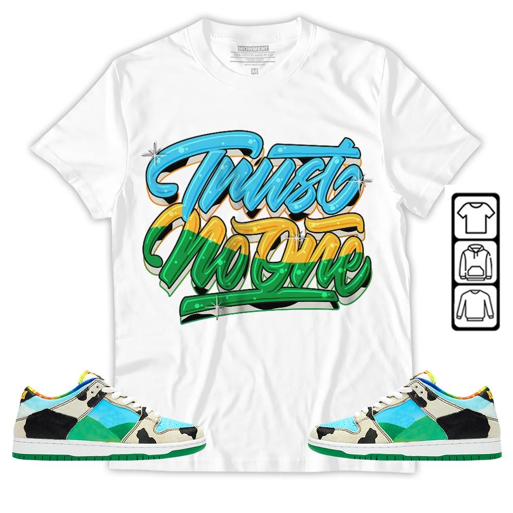 Trust No One Youth Sneaker Shirt Match Chunky Dunky, SB Dunk Chunky Dunky MKO T-Shirt Trust No One Youth Sneaker Shirt Match Chunky Dunky, SB Dunk Chunky Dunky MKO T-Shirt