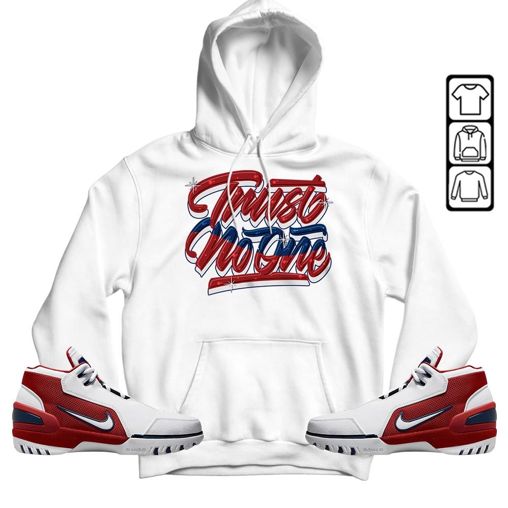 Trust No One Youth Sneaker Shirt Match Generation First Game, Air Zoom Generation First Game MKO T-Shirt