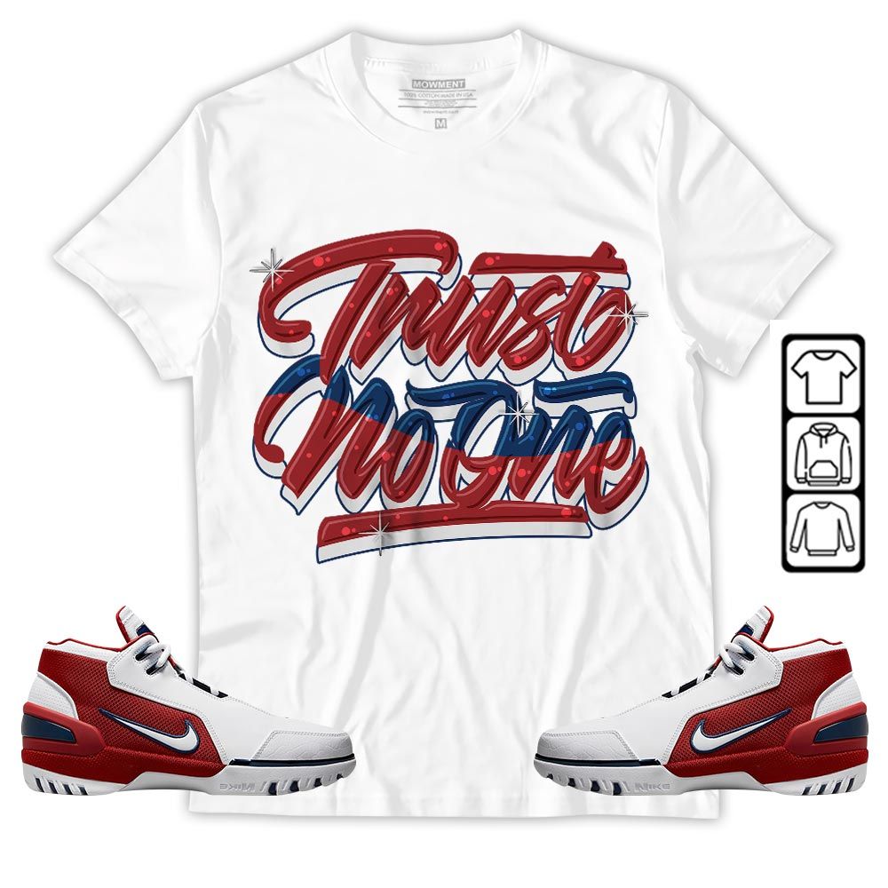 Trust No One Youth Sneaker Shirt Match Generation First Game, Air Zoom Generation First Game MKO T-Shirt Trust No One Youth Sneaker Shirt Match Generation First Game, Air Zoom Generation First Game MKO T-Shirt