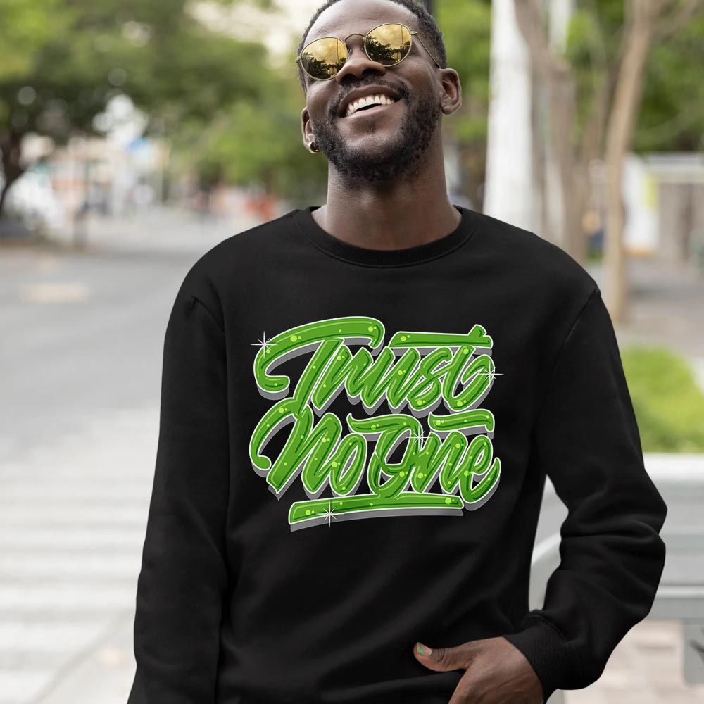 Trust No One Youth Sneaker Shirt Match Green Bean 5s, Jordan 5 Retro Green Bean MKO T-Shirt Trust No One Youth Sneaker Shirt Match Green Bean 5s, Jordan 5 Retro Green Bean MKO T-Shirt