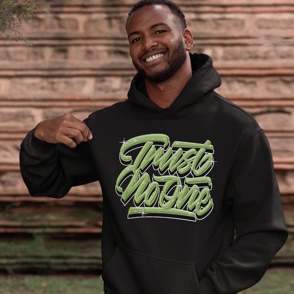 Trust No One Youth Sneaker Shirt Match Retro Oil Green 4s, Jordan 4 Oil Green MKO T-Shirt Trust No One Youth Sneaker Shirt Match Retro Oil Green 4s, Jordan 4 Oil Green MKO T-Shirt