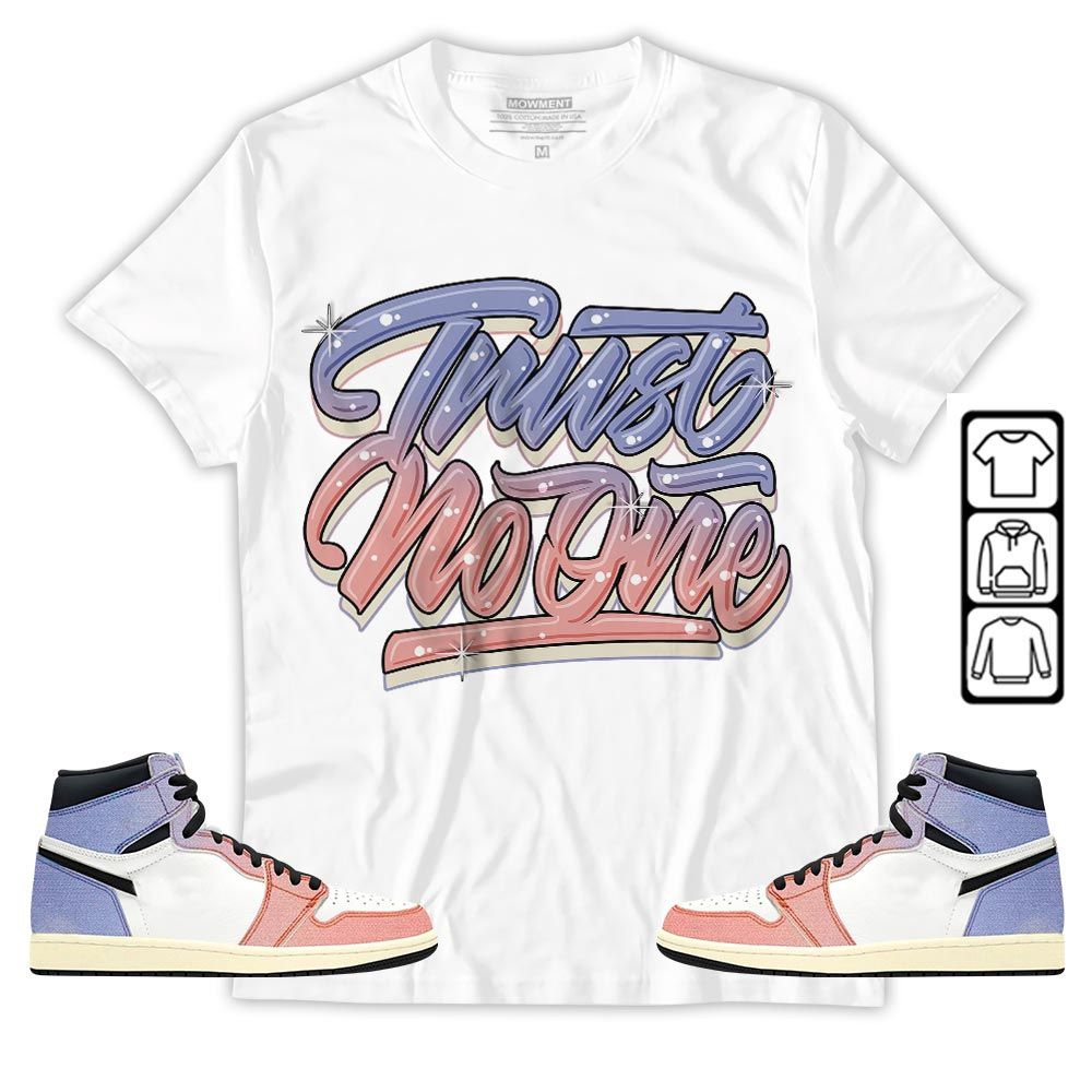 Trust No One Youth Sneaker Shirt Match Retro Skyline 1s, Jordan 1 High OG Skyline MKO T-Shirt Trust No One Youth Sneaker Shirt Match Retro Skyline 1s, Jordan 1 High OG Skyline MKO T-Shirt