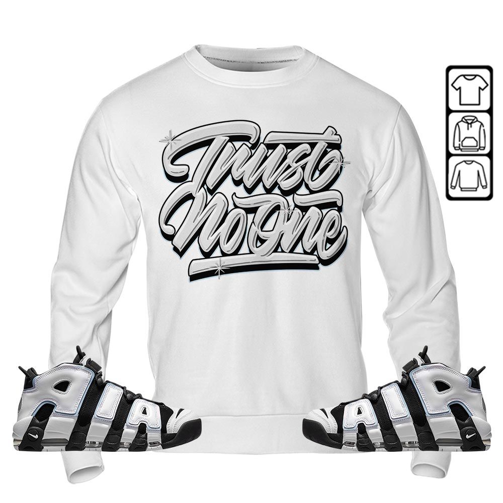 Trust No One Youth Sneaker Shirt Match Uptempo Cobalt Bliss, Air More Uptempo Cobalt Bliss MKO T-Shirt Trust No One Youth Sneaker Shirt Match Uptempo Cobalt Bliss, Air More Uptempo Cobalt Bliss MKO T-Shirt