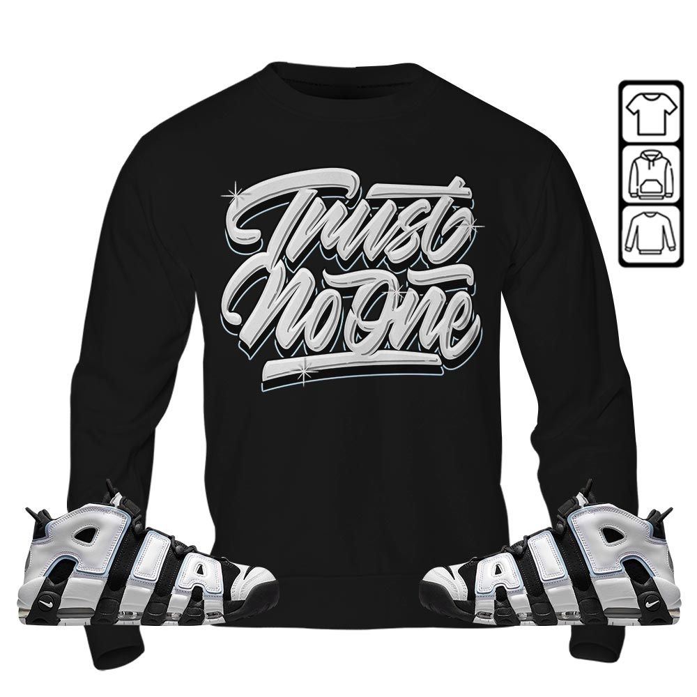Trust No One Youth Sneaker Shirt Match Uptempo Cobalt Bliss, Air More Uptempo Cobalt Bliss MKO T-Shirt Trust No One Youth Sneaker Shirt Match Uptempo Cobalt Bliss, Air More Uptempo Cobalt Bliss MKO T-Shirt