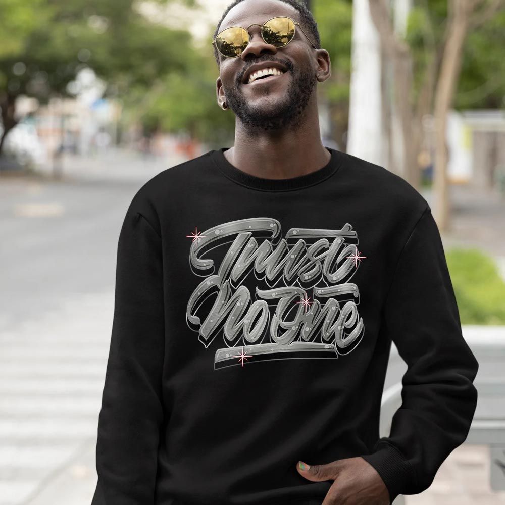 Trut No One Youth Sneaker Shirt Match 14 Low Metallic Silver, Jordan 14 Metallic Silver MKO T-Shirt Trut No One Youth Sneaker Shirt Match 14 Low Metallic Silver, Jordan 14 Metallic Silver MKO T-Shirt