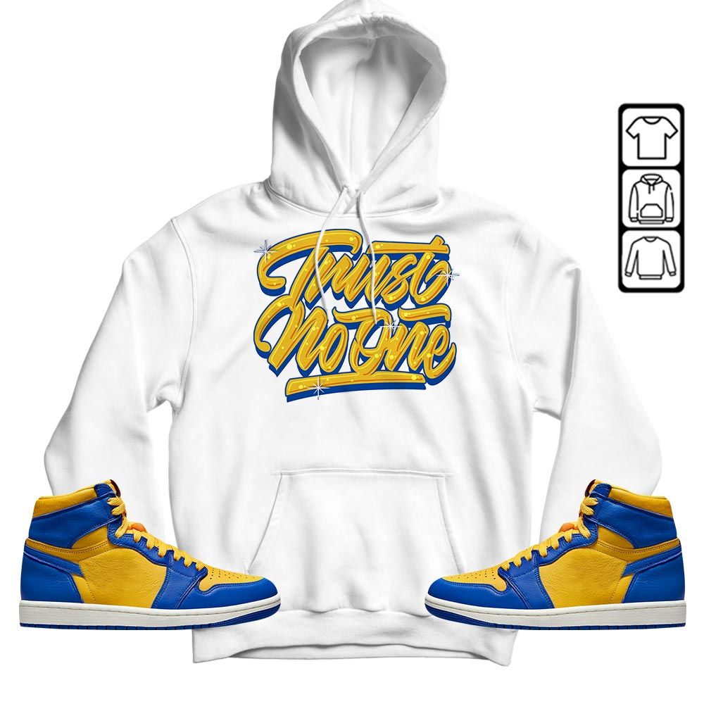 Trut No One Youth Sneaker Shirt Match 2023 Laney 1s, Jordan 1 Retro High Laney MKO T-Shirt
