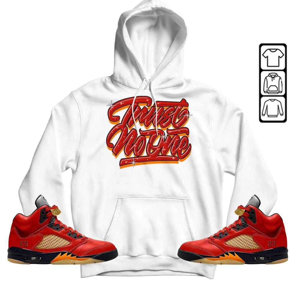 Trut No One Youth Sneaker Shirt Match 5 Dunk On Mars, Jordan 5 Mars For Her MKO T-Shirt