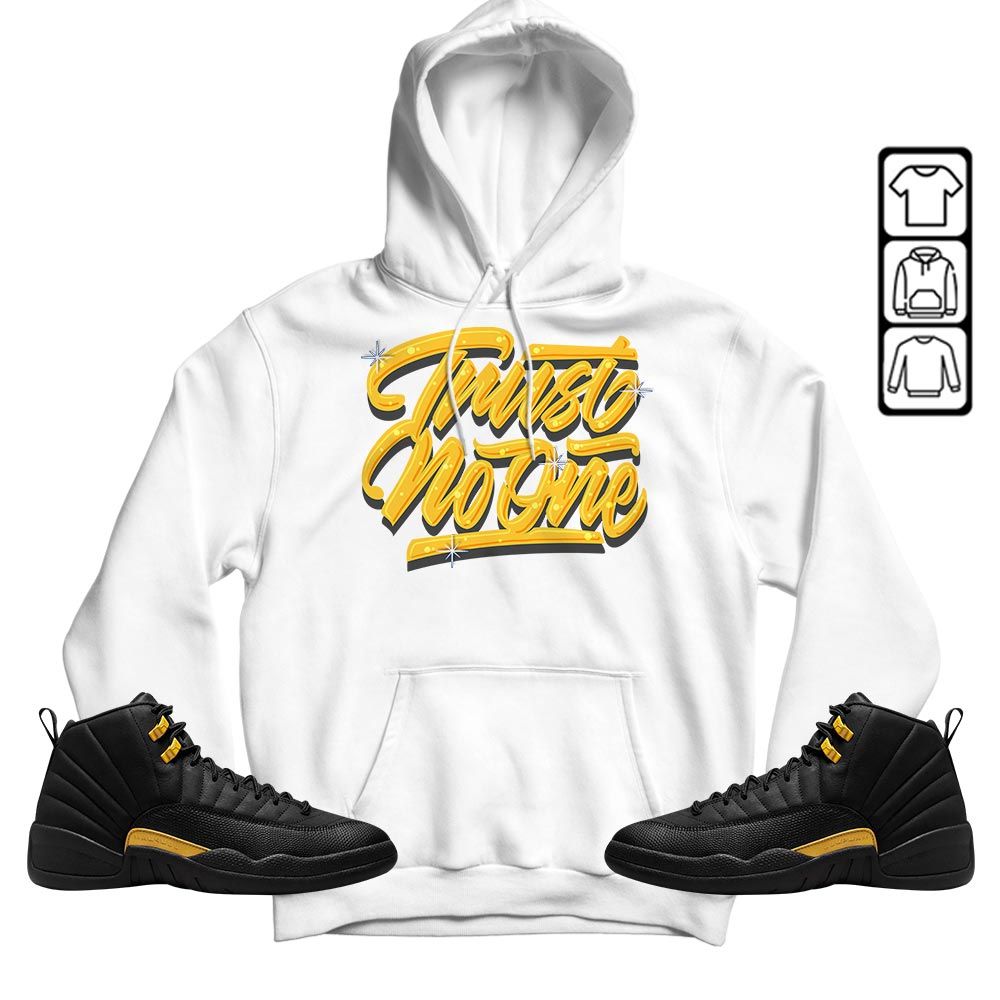 Trut No One Youth Sneaker Shirt Match Black Taxi 12s, Jordan 12 Retro Black Taxi MKO T-Shirt