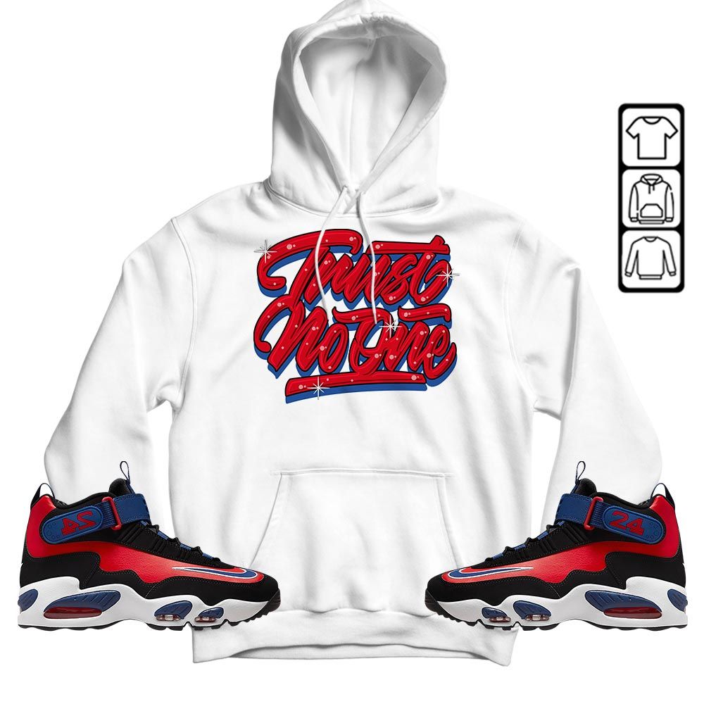 Trut No One Youth Sneaker Shirt Match Max 1 Navy Red Black, Air Griffey Max 1 Black Red Navy Blue MKO T-Shirt