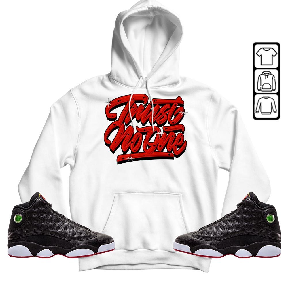 Trut No One Youth Sneaker Shirt Match Retro Playoffs 13s, Jordan 13 Playoffs MKO T-Shirt