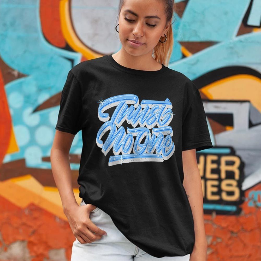 Trut No One Youth Sneaker Shirt Match Retro University Blue 5s, Jordan 5 University Blue MKO T-Shirt Trut No One Youth Sneaker Shirt Match Retro University Blue 5s, Jordan 5 University Blue MKO T-Shirt