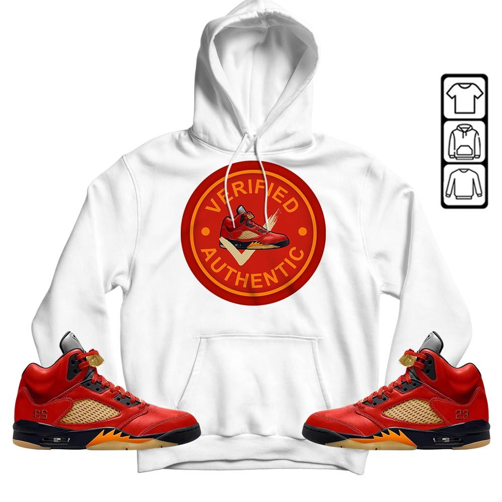 Verified Authentic Shoe Sneaker Shirt Match 5 Dunk On Mars, Jordan 5 Mars For Her MKO T-Shirt