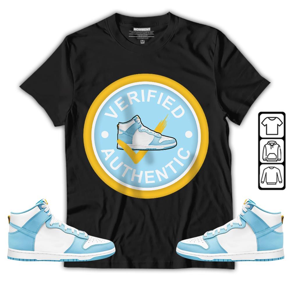Verified Authentic Shoe Sneaker Shirt Match Dunk High Blue Chill, Dunk High Homer Simpson MKO Hoodie Verified Authentic Shoe Sneaker Shirt Match Dunk High Blue Chill, Dunk High Homer Simpson MKO Hoodie