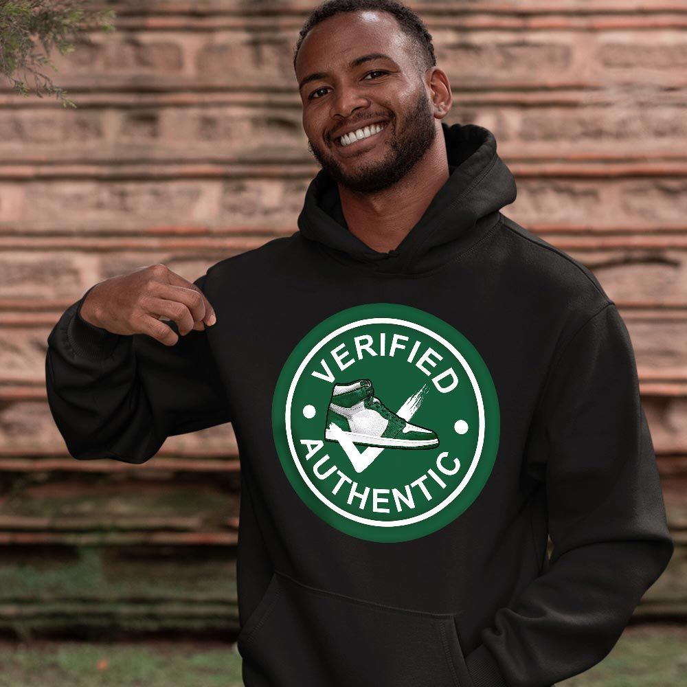 Verified Authentic Shoe Sneaker Shirt Match OG Gorge Green 1s, Jordan 1 Retro High Gorge Green MKO T-Shirt Verified Authentic Shoe Sneaker Shirt Match OG Gorge Green 1s, Jordan 1 Retro High Gorge Green MKO T-Shirt