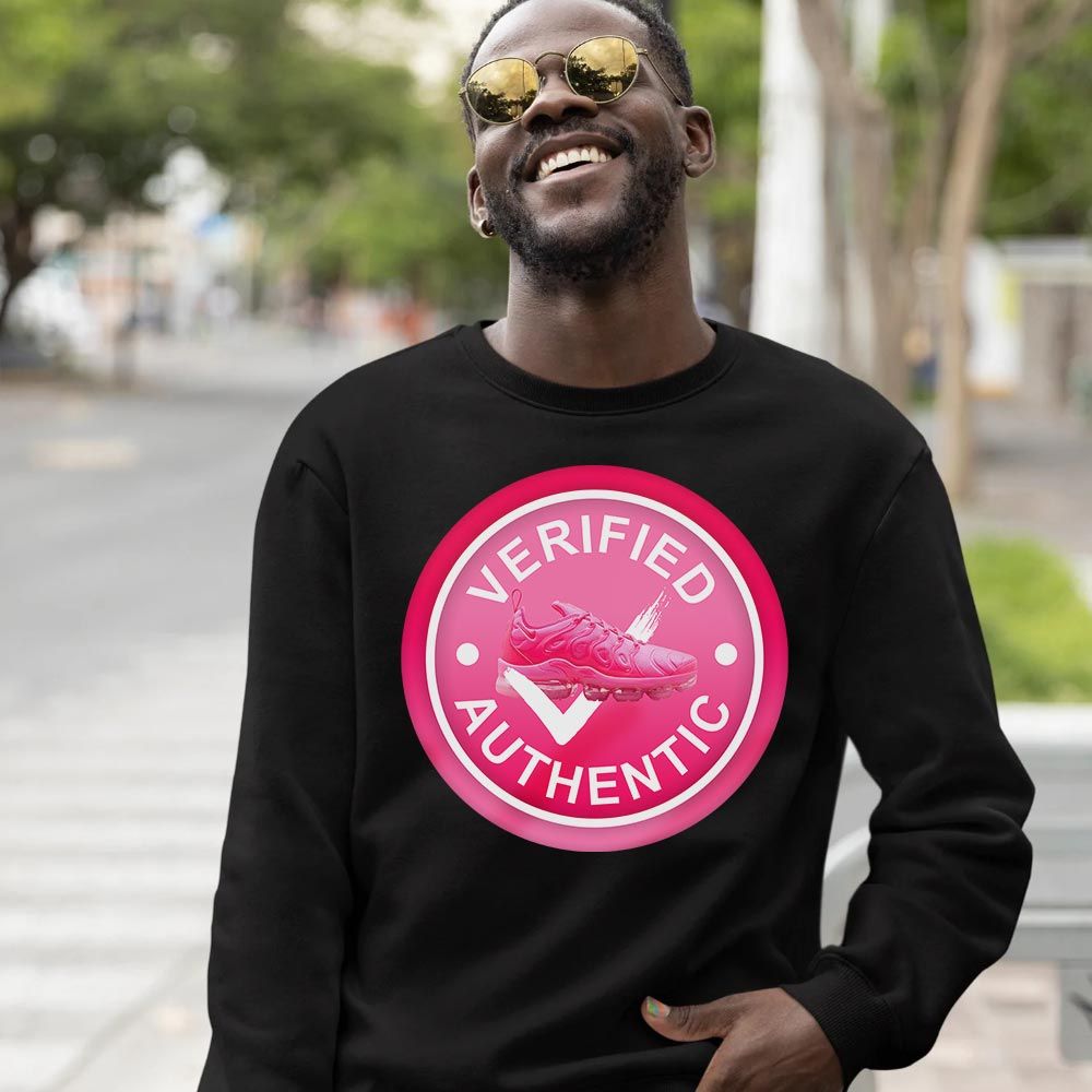 Verified Authentic Shoe Sneaker Shirt Match Plus Triple Pink, Air VaporMax Plus Triple Pink MKO T-Shirt Verified Authentic Shoe Sneaker Shirt Match Plus Triple Pink, Air VaporMax Plus Triple Pink MKO T-Shirt