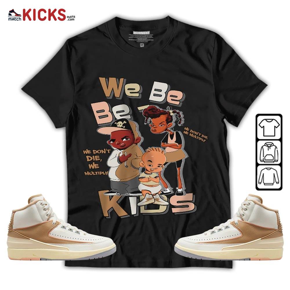 We Bay-Bay Kids 90s Sneaker Shirt Match Retro Craft 2s, Jordan 2 Craft MKO T-Shirt
