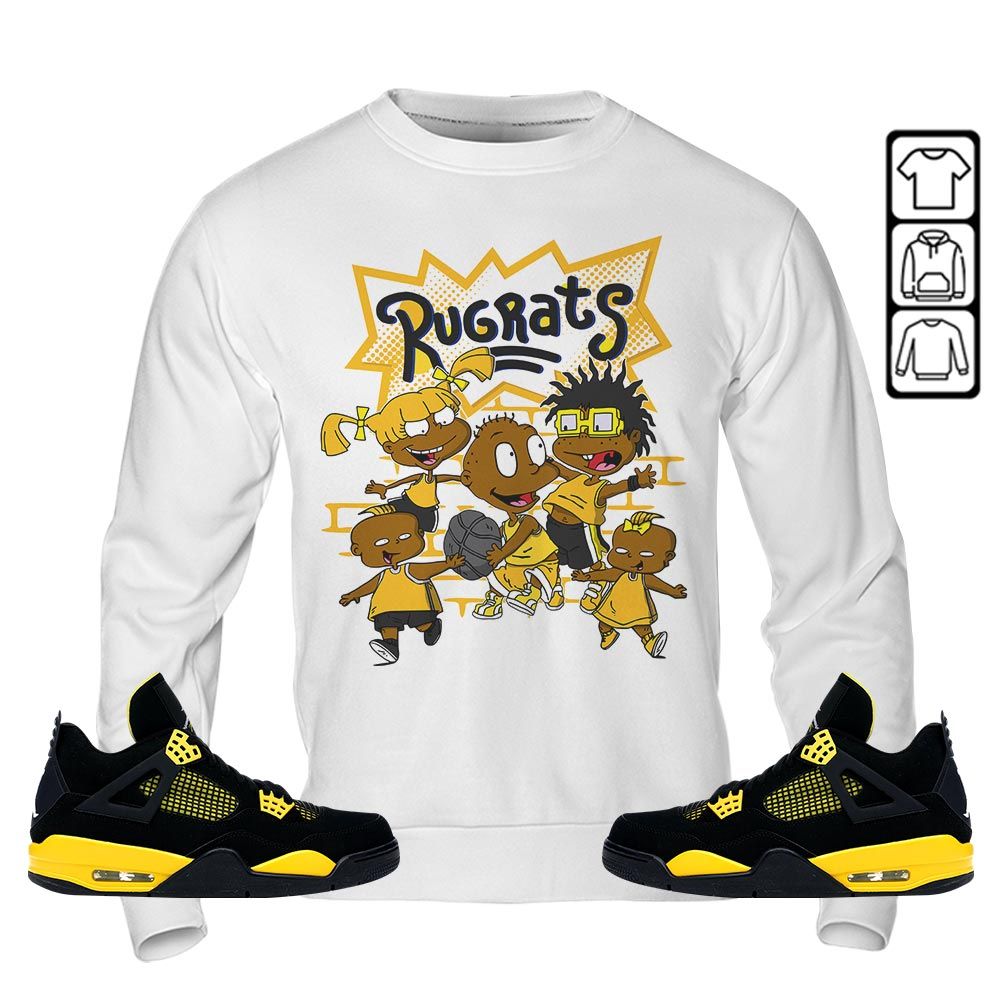 Were Play Ball Sneaker Shirt Match 2023 Thunder 4s, Jordan Retro 4 Thunder MKO Sweatshirt Were Play Ball Sneaker Shirt Match 2023 Thunder 4s, Jordan Retro 4 Thunder MKO Sweatshirt